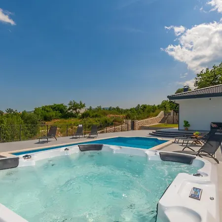 New! Dalmatia With Sauna, Hot Tub, Heated Pool Villa Grubine